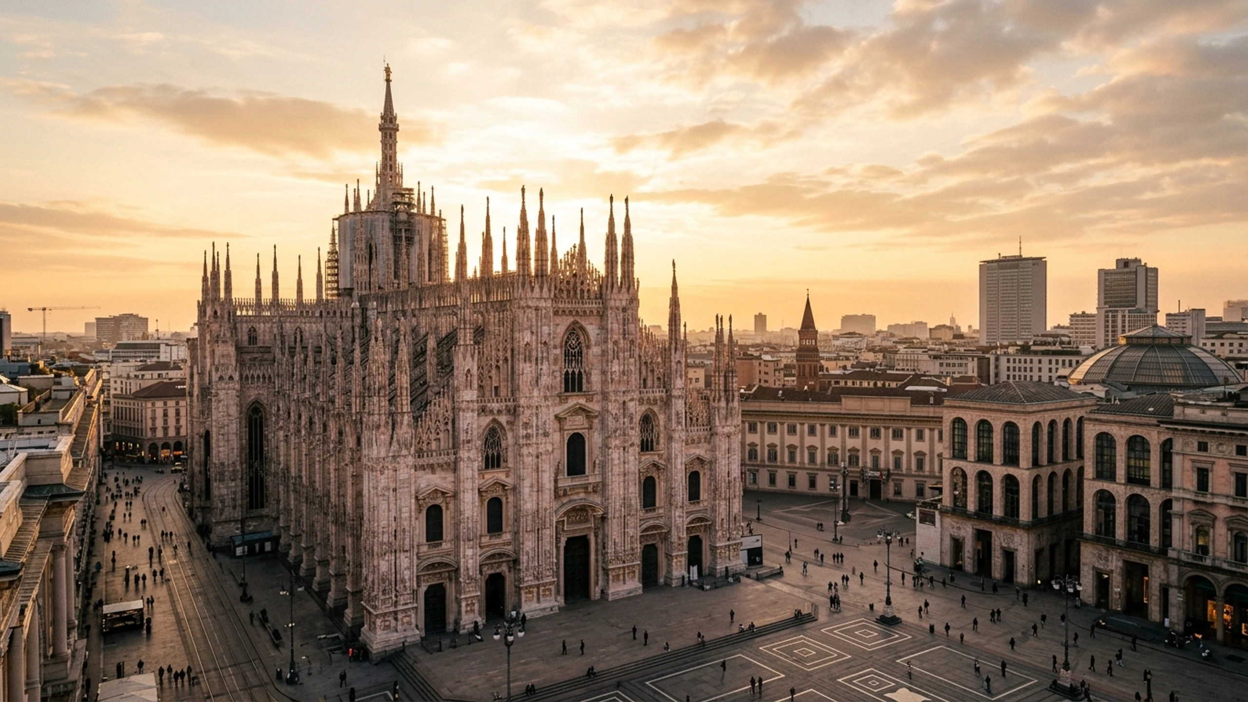 Chicago to Milan Business Class — Premium business class cabin interior