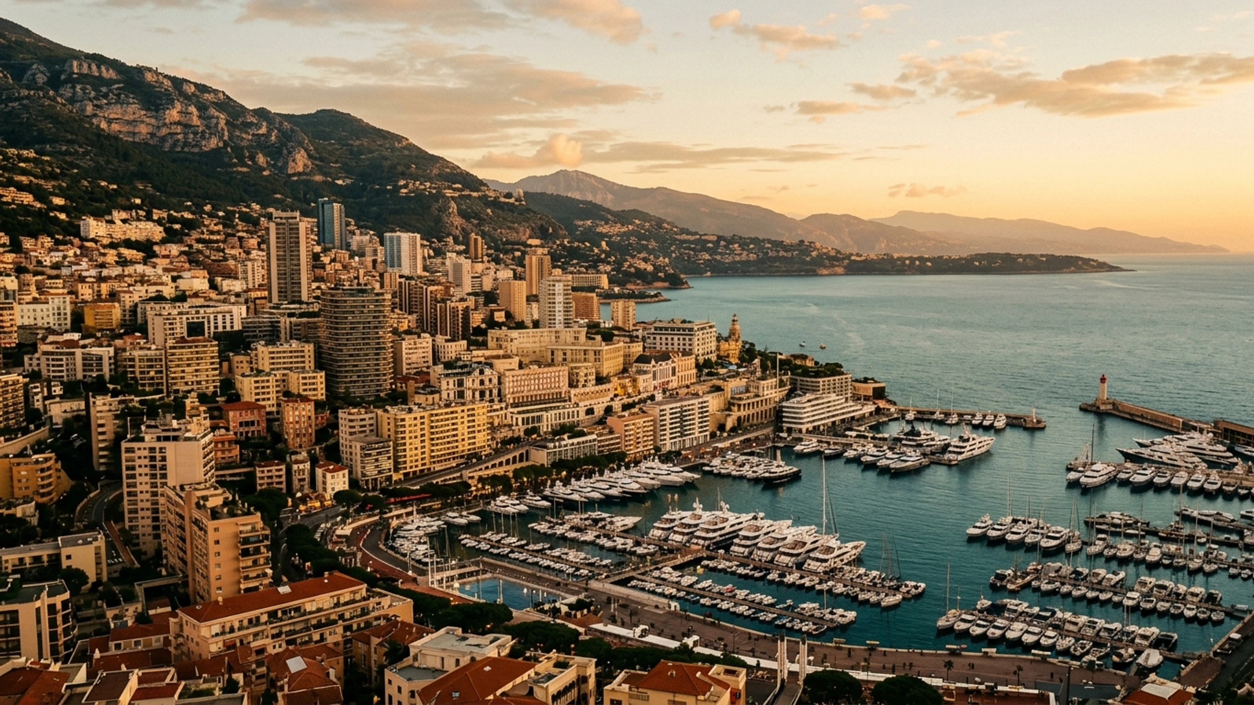 Seattle to Monte Carlo Business Class — Premium business class cabin interior