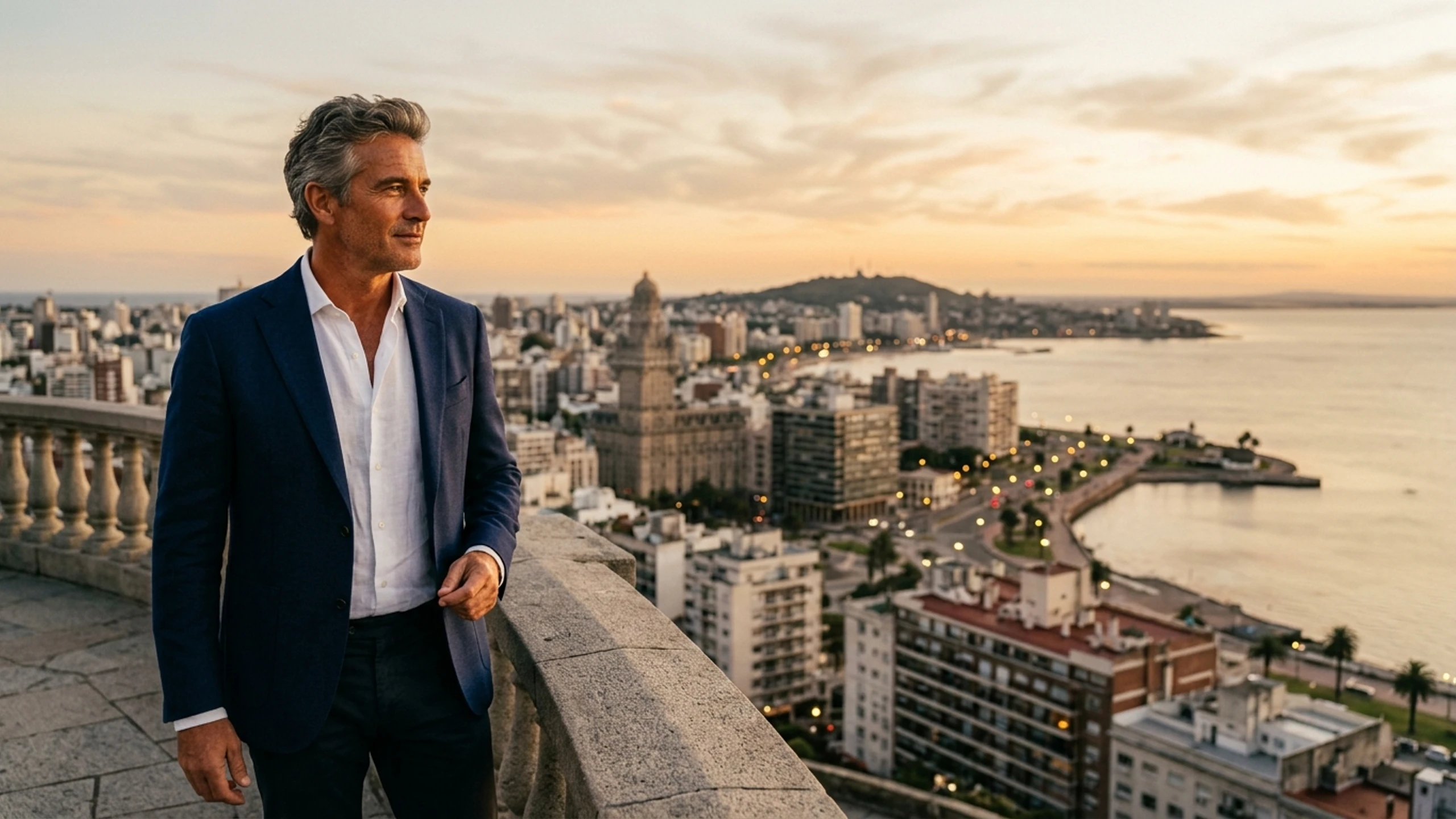 Chicago to Montevideo Business Class — Premium business class cabin interior