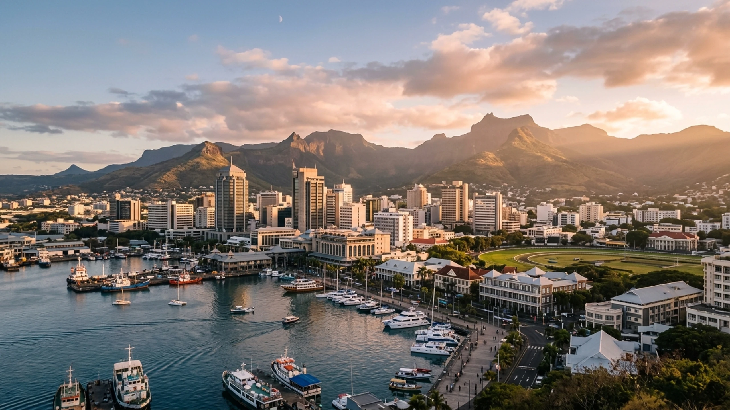 Chicago to Mauritius Business Class — Premium business class cabin interior