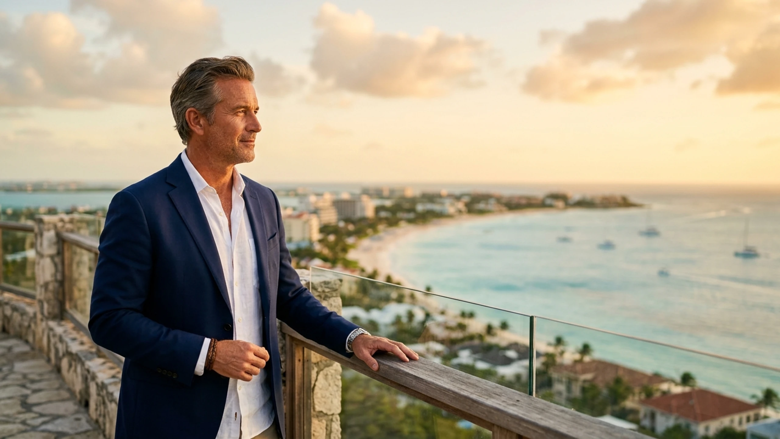Austin to Providenciales Business Class — Premium business class cabin interior