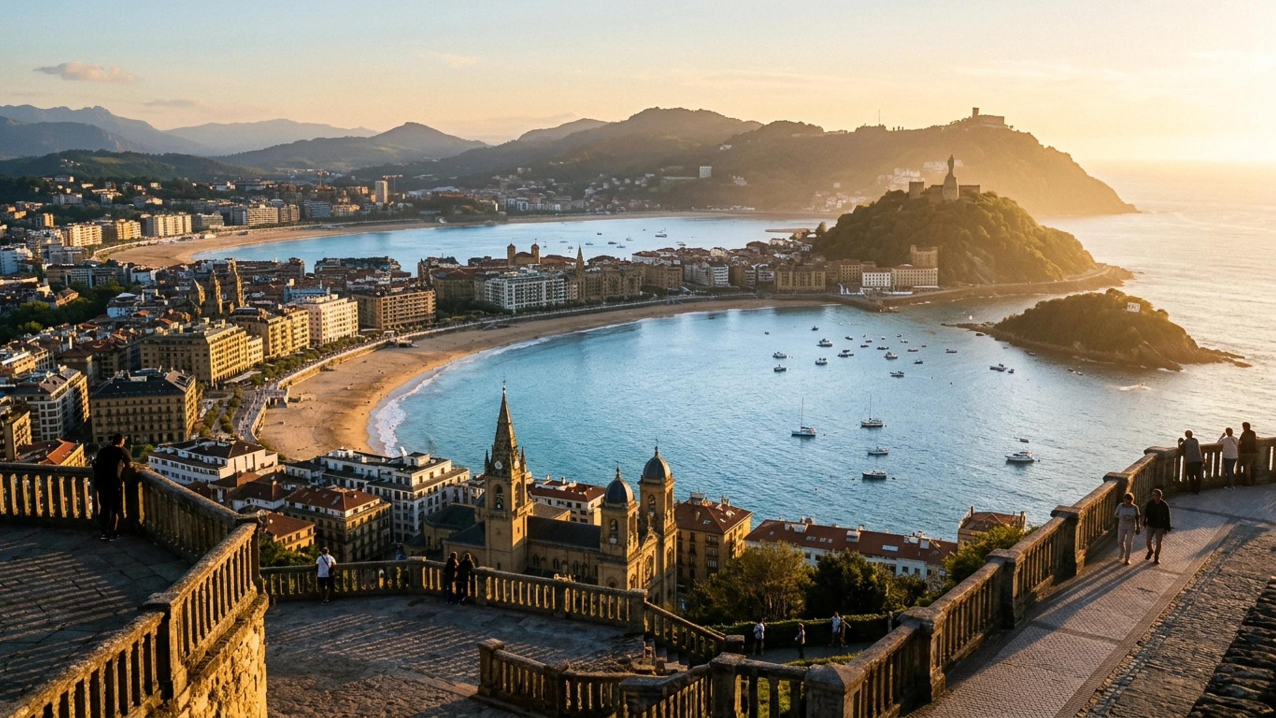 Washington DC to San Sebastián Business Class — Premium business class cabin interior