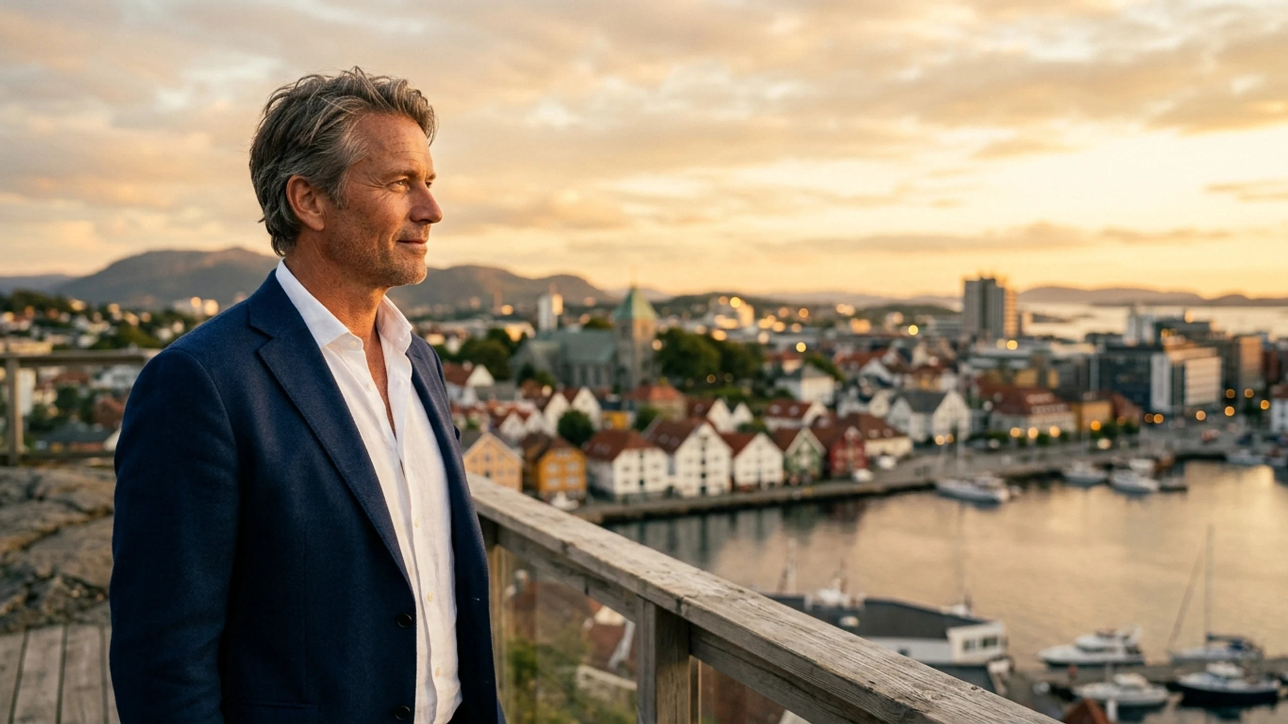 Austin to Stavanger Business Class — Premium business class cabin interior