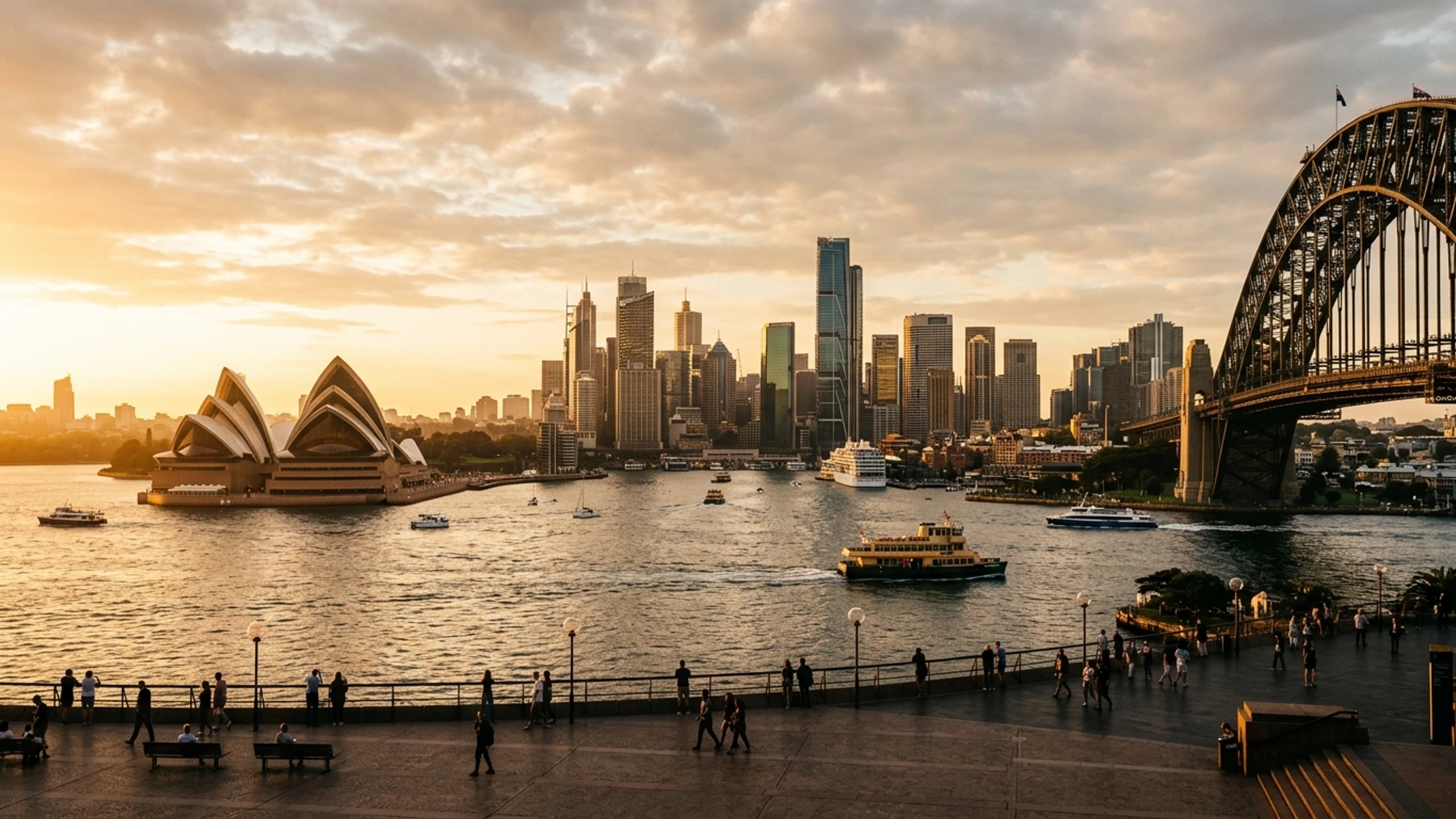 Augusta to Sydney Business Class — Premium business class cabin interior
