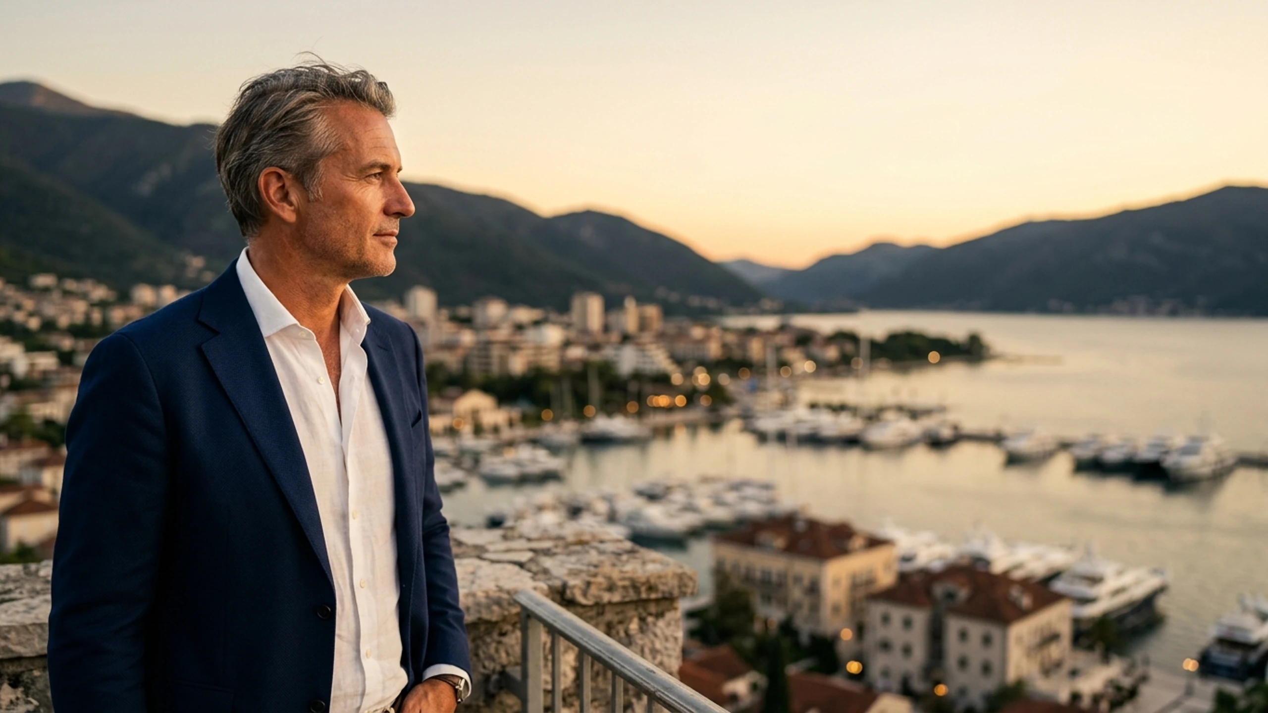 Seattle to Tivat Business Class — Premium business class cabin interior