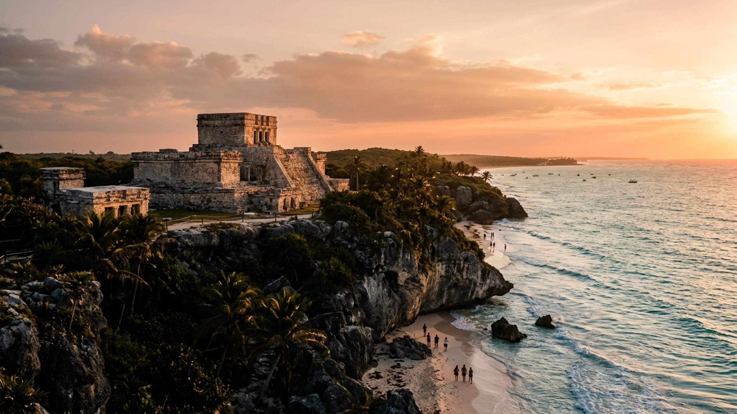 Washington DC to Tulum Business Class — Premium business class cabin interior