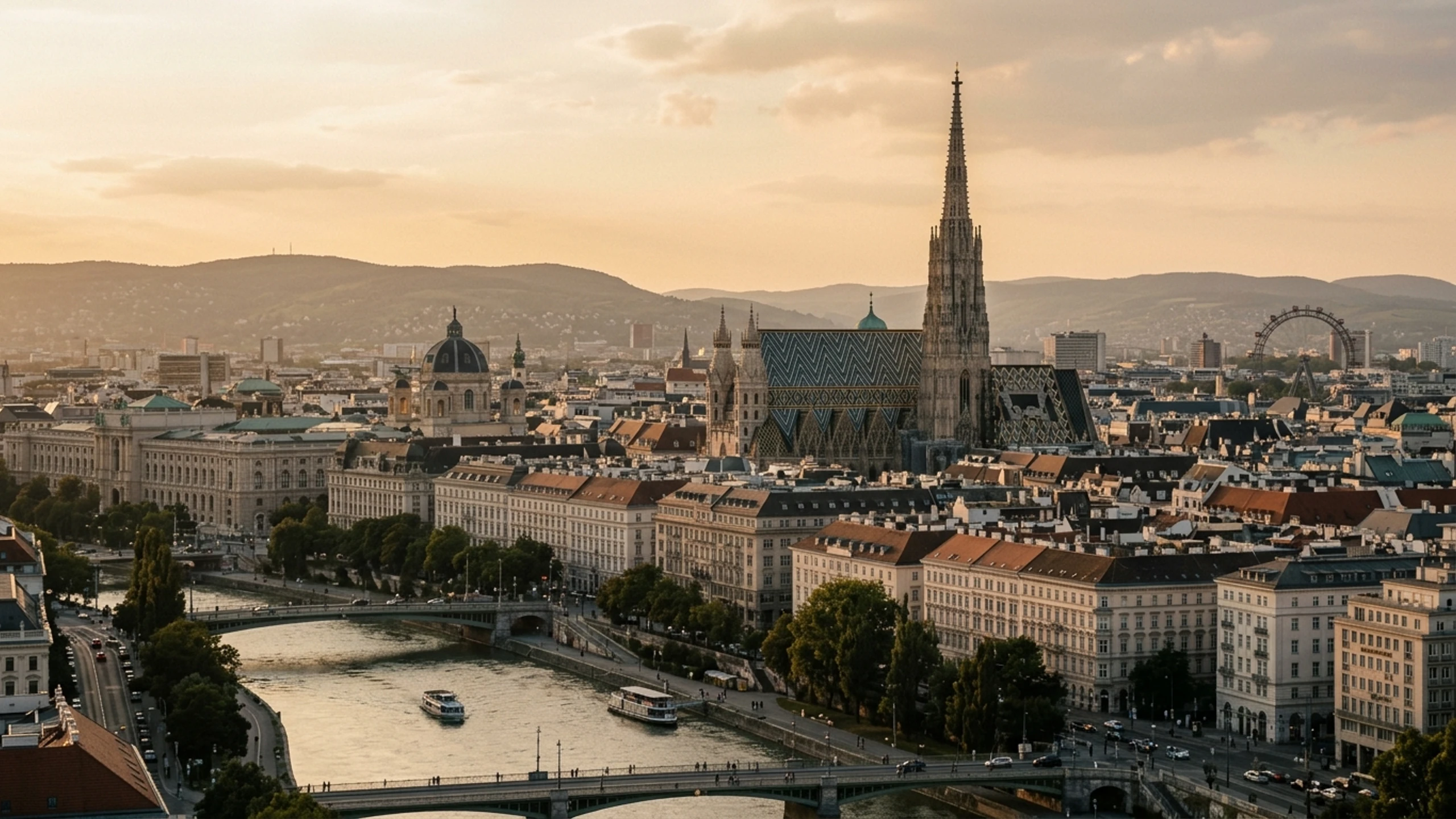 Seattle to Vienna Business Class — Premium business class cabin interior