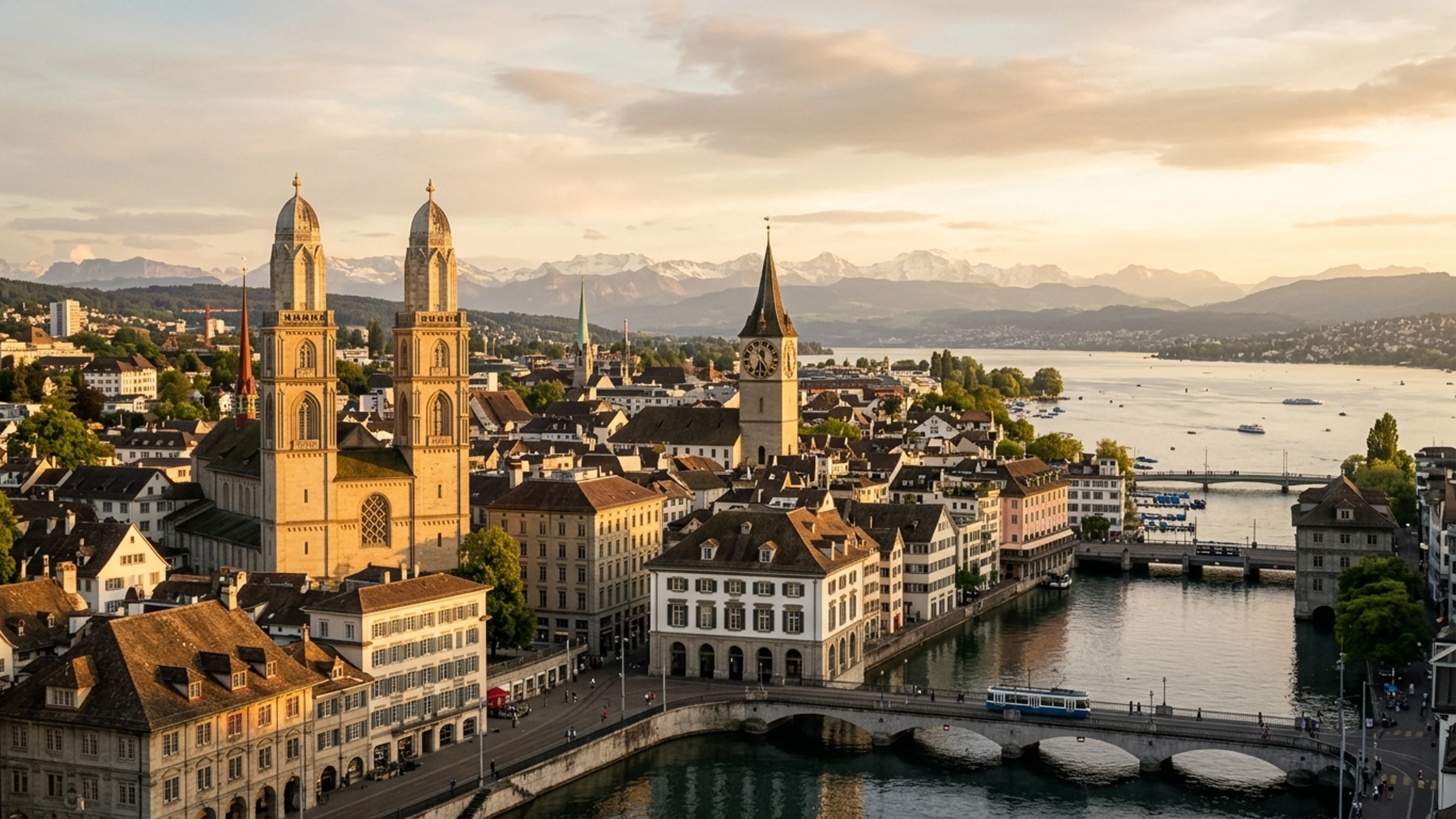 Springfield to Zurich Business Class — Premium business class cabin interior