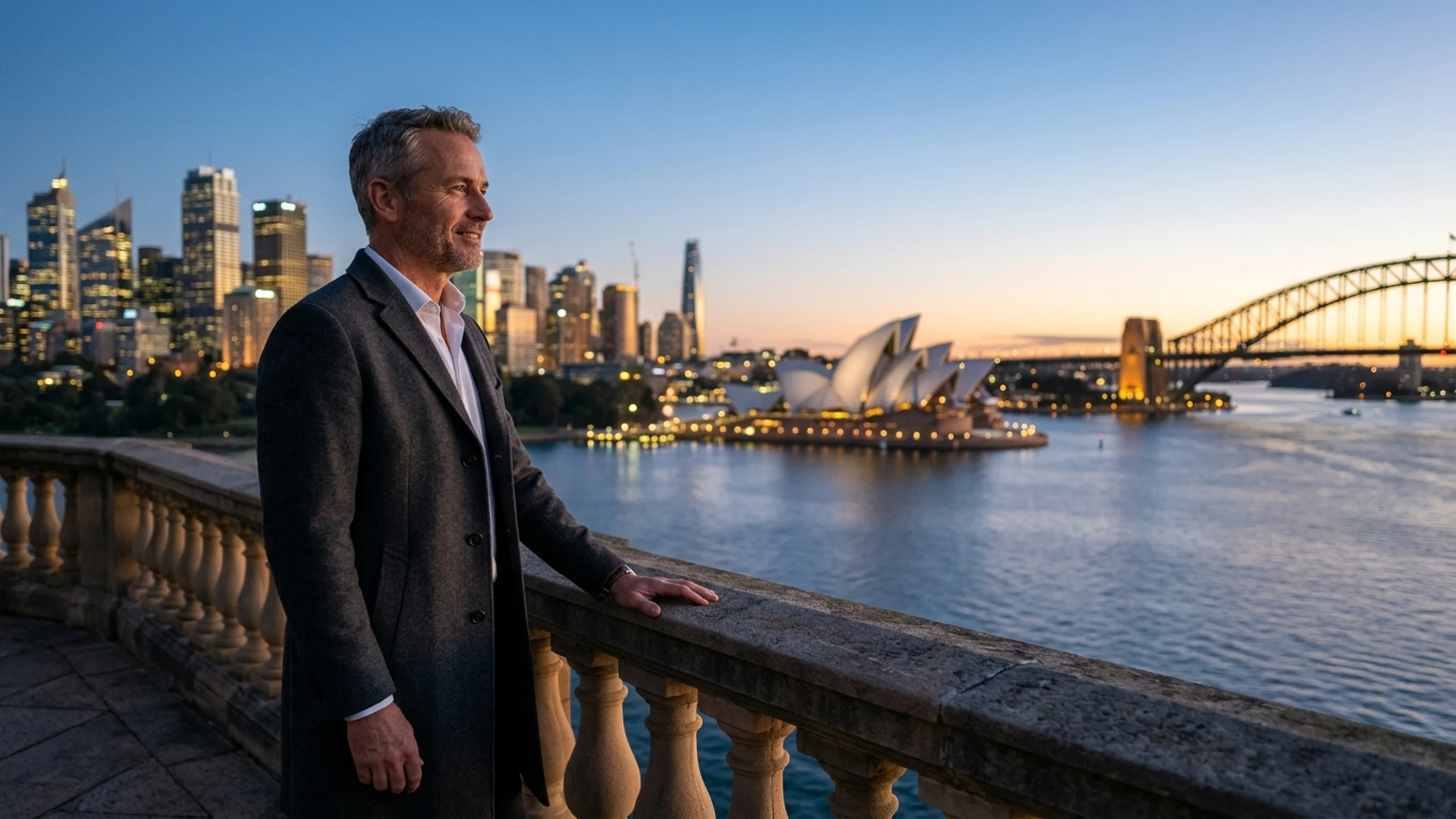 Dallas to Sydney Business Class — Premium business class cabin interior
