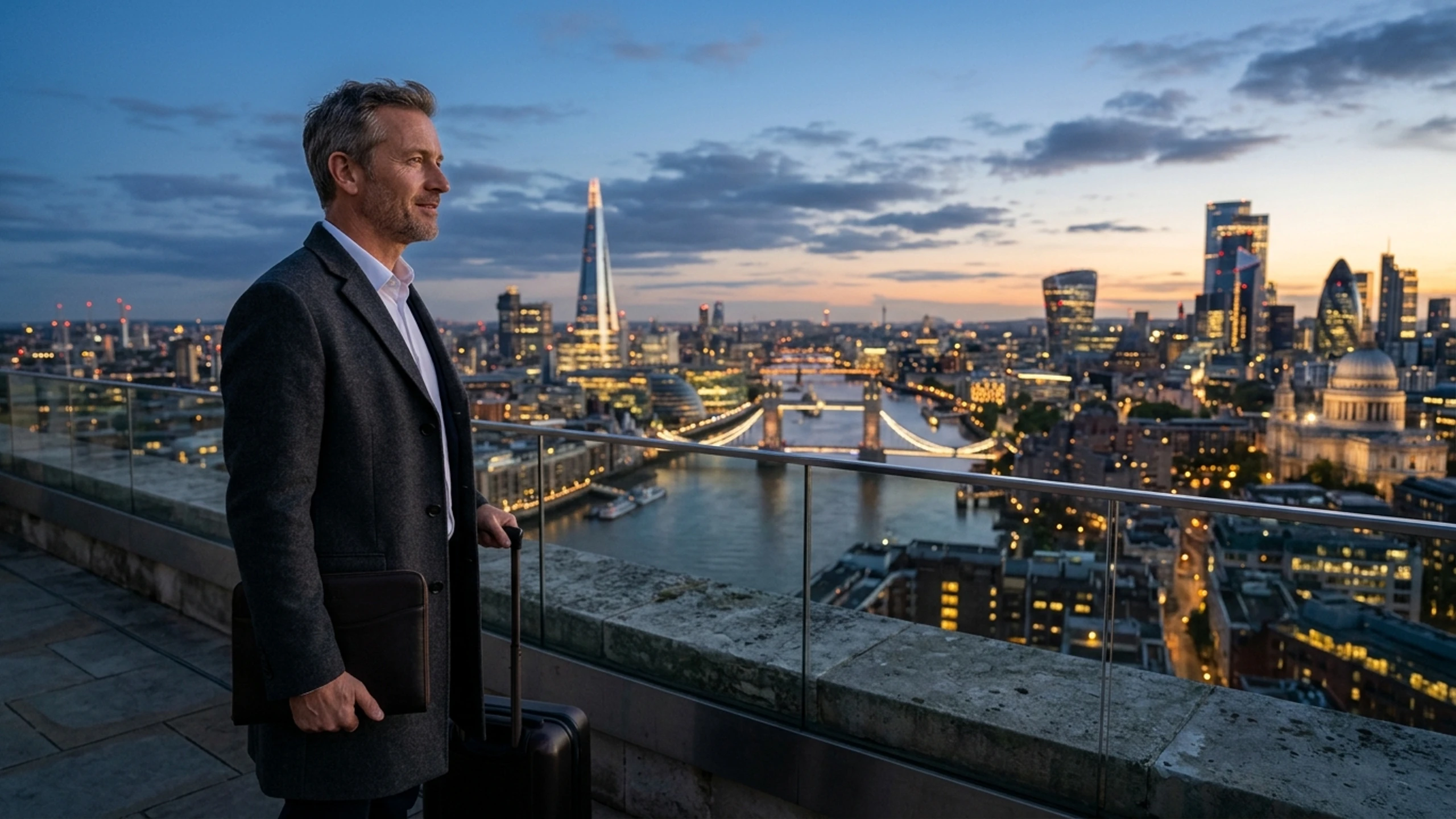 New York to London Business Class — Premium business class cabin interior